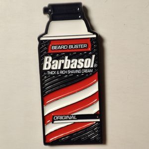 Jurassic Park Barbasol Enamel Pin Official Movie Collectible Lapel Badge